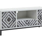 Lombok White Frame Media Unit