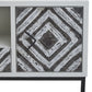 Lombok White Frame Media Unit