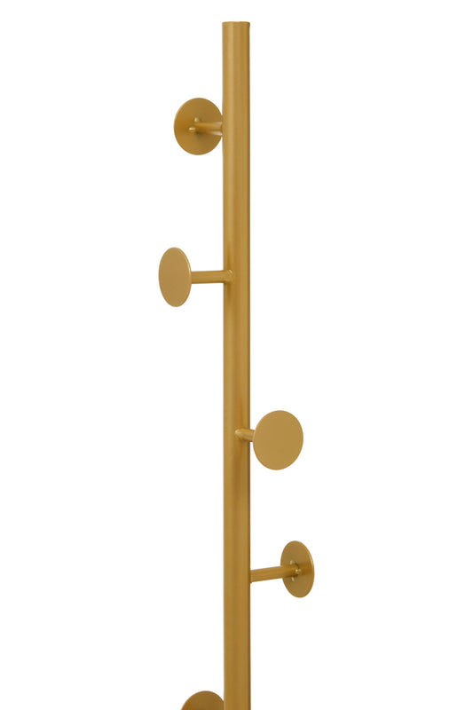 Avento Gold And White Coat Stand