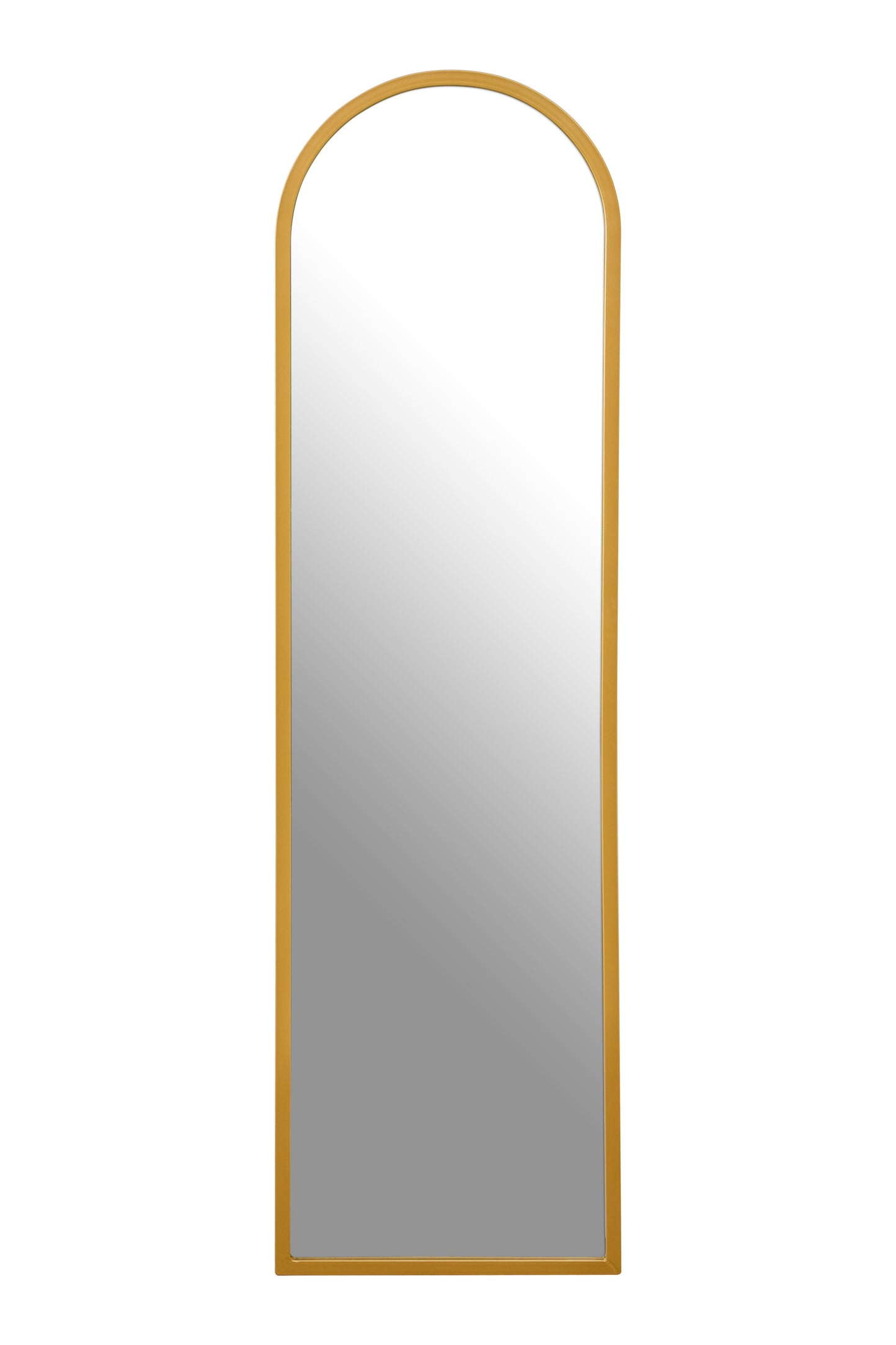 Avento Gold Finish Floor Mirror