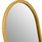 Avento Gold Finish Floor Mirror