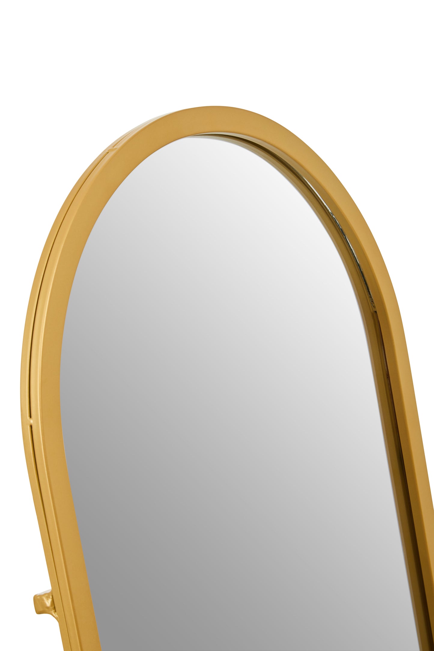 Avento Gold Finish Floor Mirror