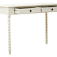 Heritage Two Drawer Ivory Desk