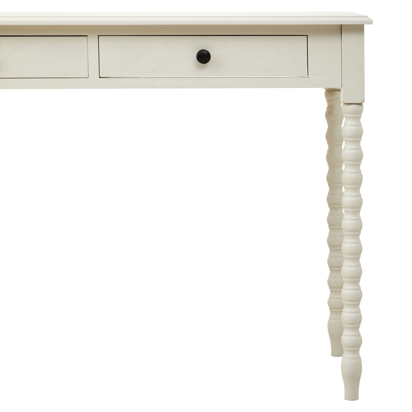 Heritage Two Drawer Ivory Desk