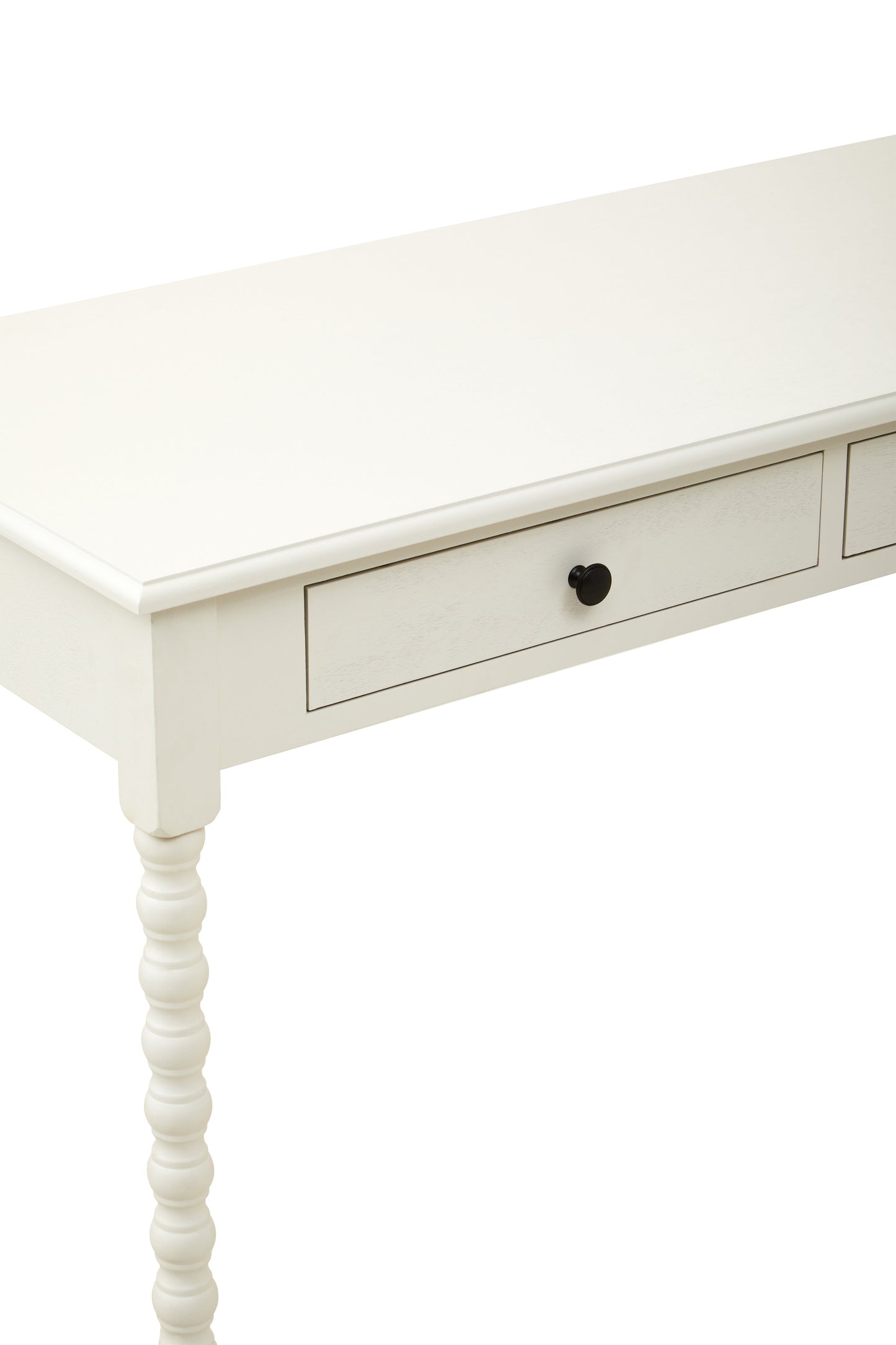 Heritage Two Drawer Ivory Desk