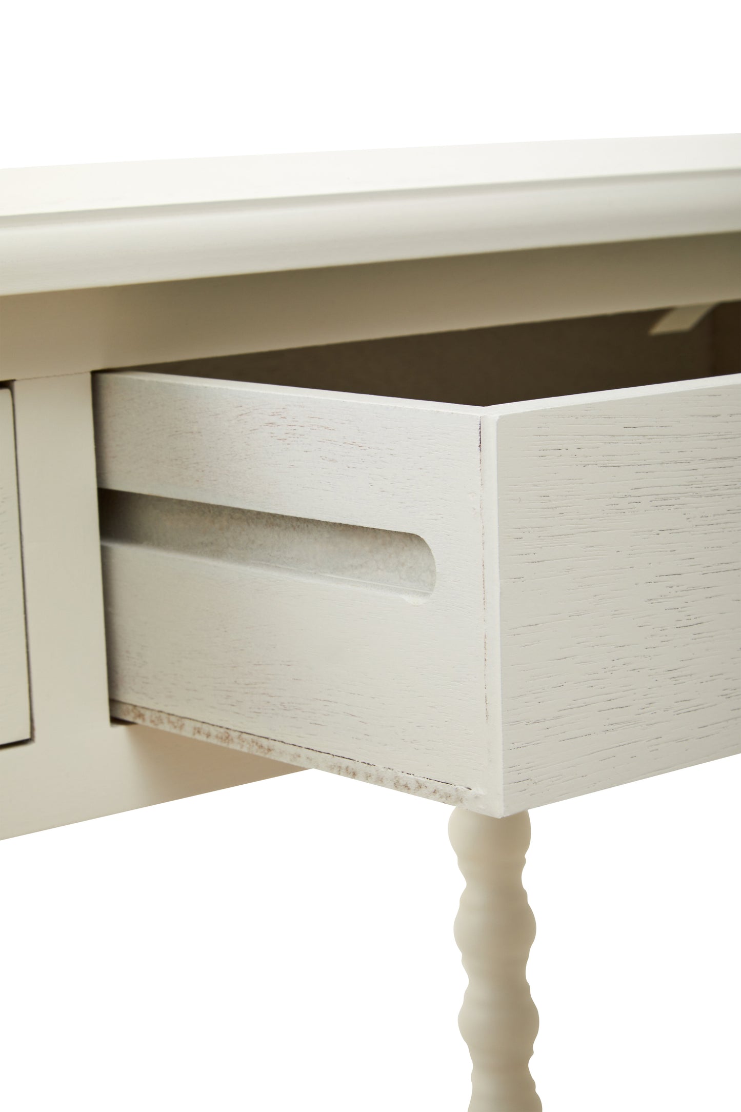 Heritage Two Drawer Ivory Desk