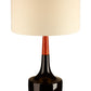 Sirus Table Lamp with Wood And Ceramic Base