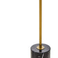 Revive 2 Bulb Gold Finish Metal Floor Lamp