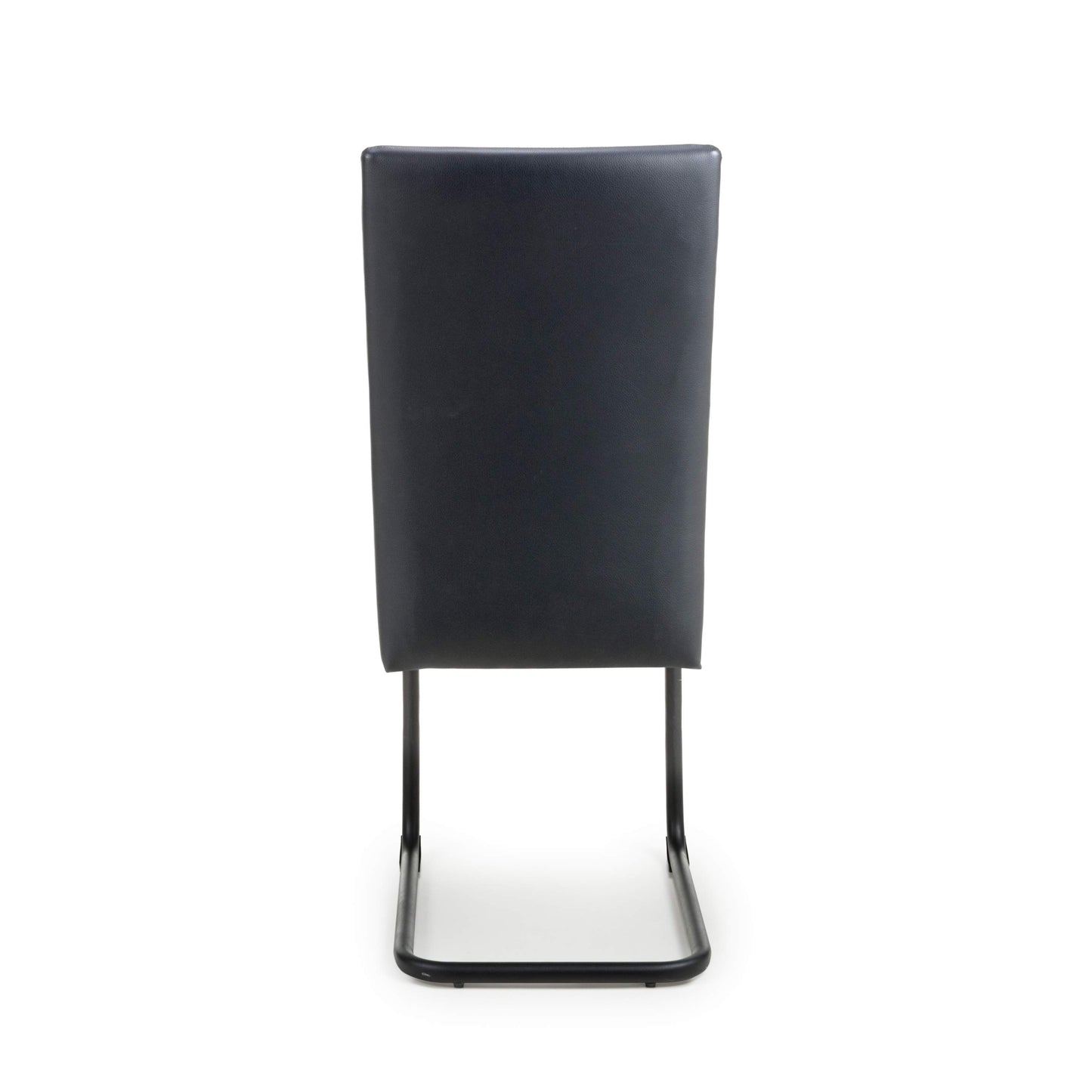 Carlisle Leather Effect Black Dining Chair