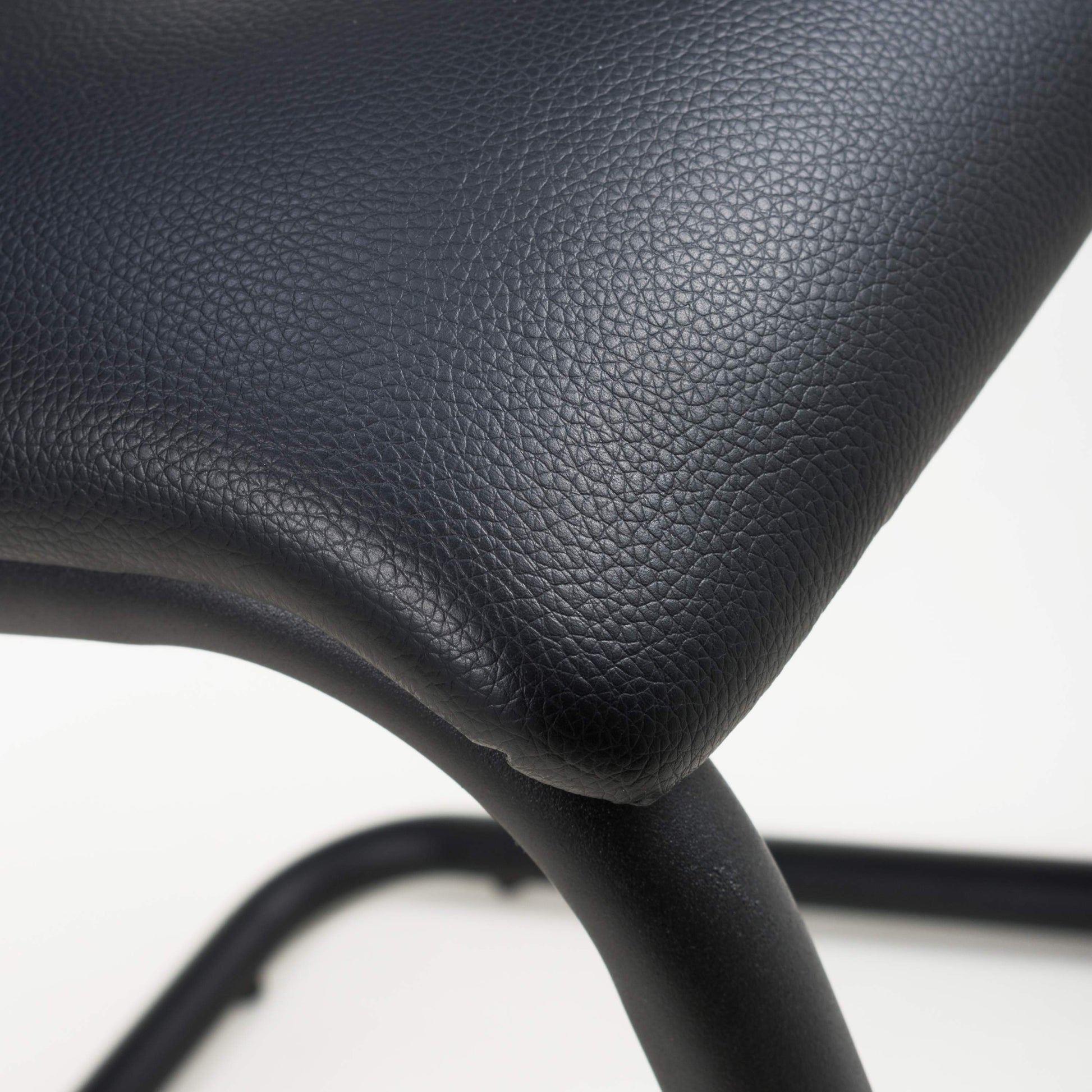 Carlisle Leather Effect Black Dining Chair