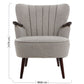 Hampstead Taupe Fabric Armchair