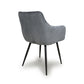 Denver Corduroy Dark Grey Dining Chair