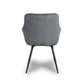 Denver Corduroy Dark Grey Dining Chair