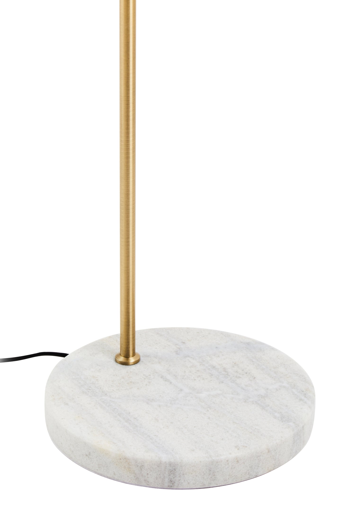 Newton White And Gold Floor Lamp