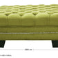 Sofia Moss Velvet Footstool