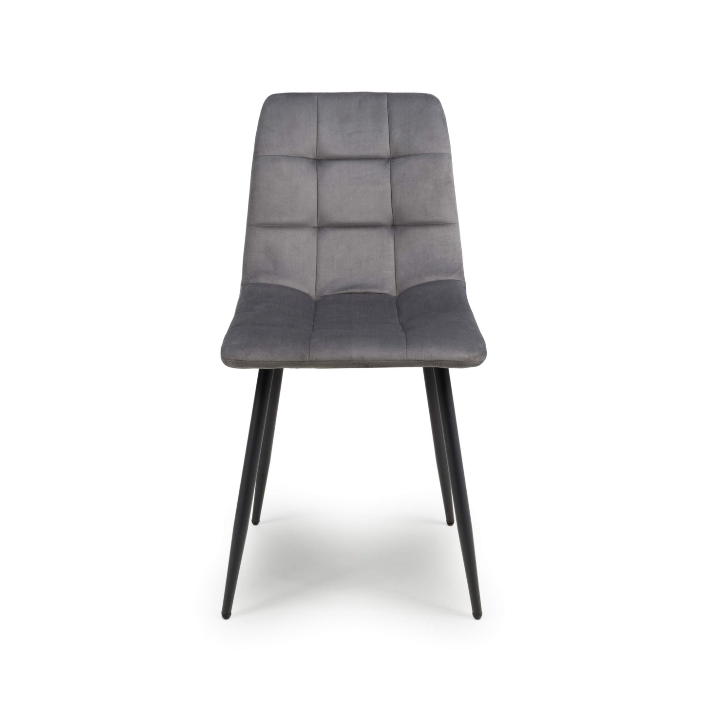 Madison Brushed Velvet Grey Dining Chair