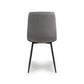 Madison Brushed Velvet Grey Dining Chair