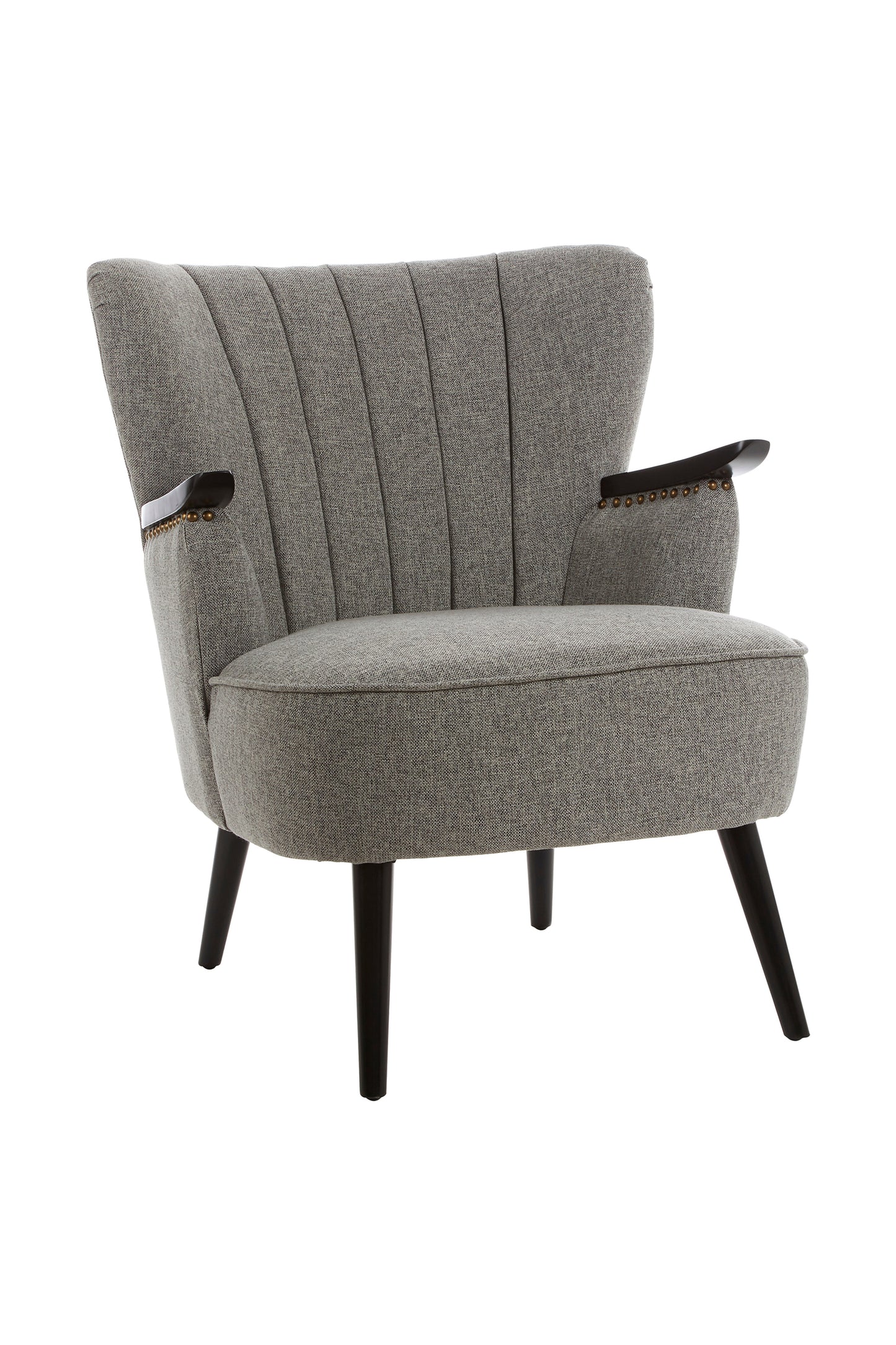 Hampstead Grey Fabric Armchair