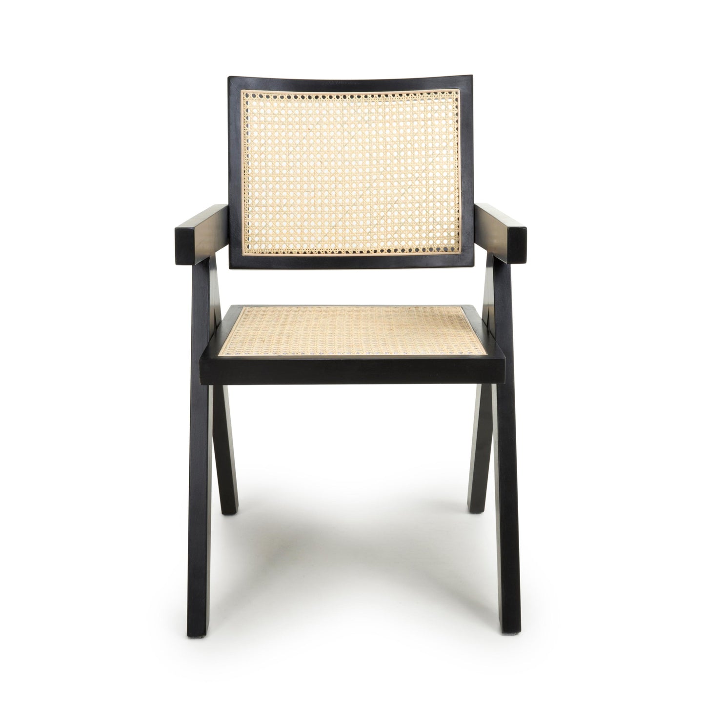 Dublin Rattan Black Dining Chair