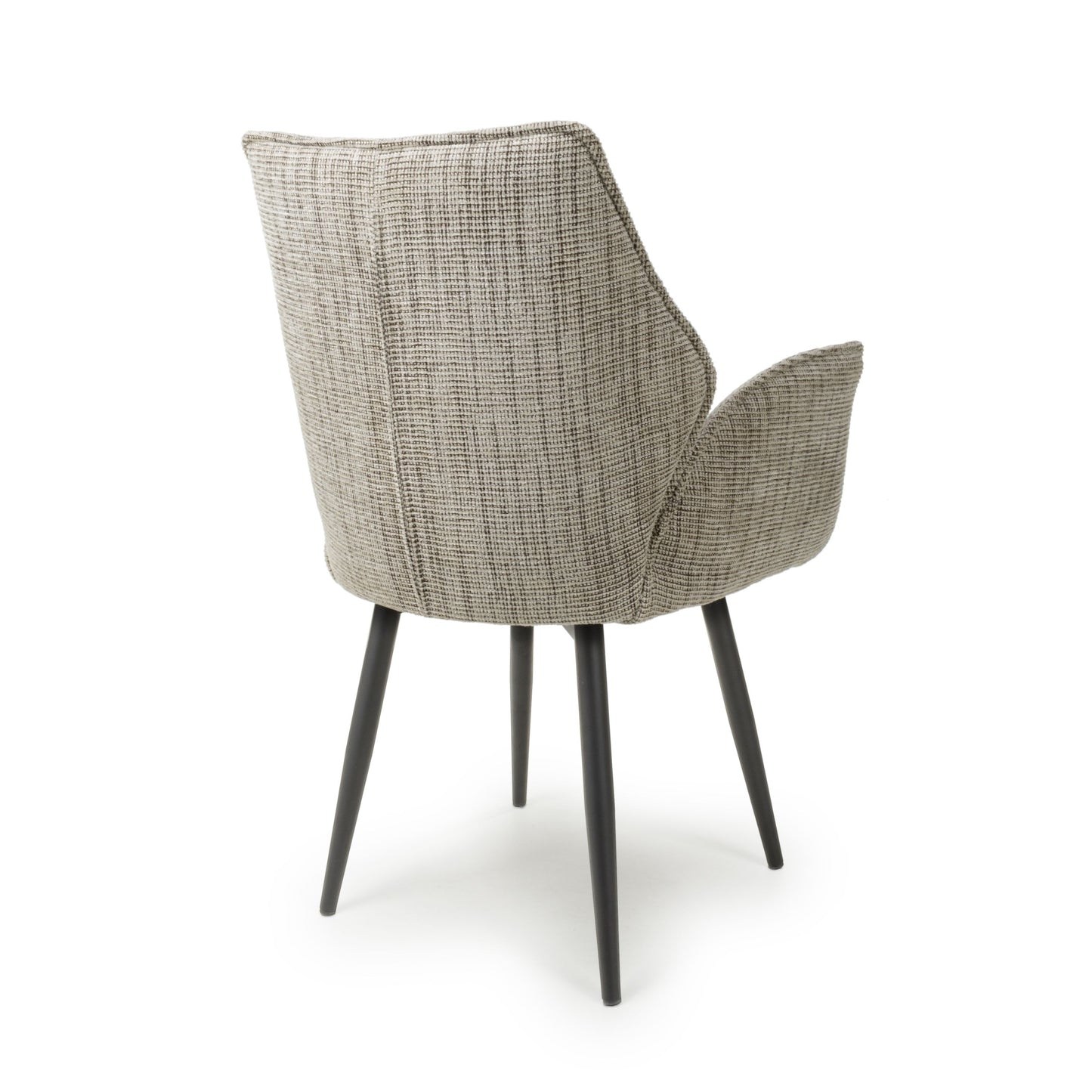 Baltimore Tweed Toffee Swivel Dining Chair