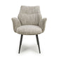 Baltimore Tweed Toffee Swivel Dining Chair