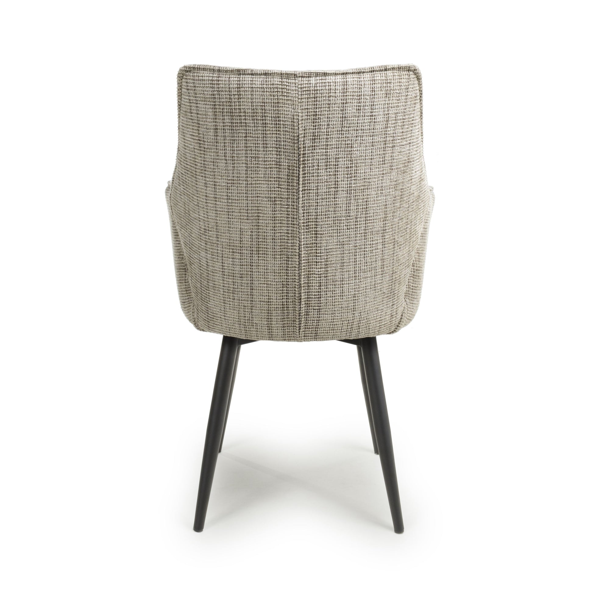 Baltimore Tweed Toffee Swivel Dining Chair