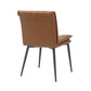 Lansdowne Leather Effect Tan Dining Chair