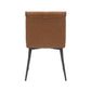 Lansdowne Leather Effect Tan Dining Chair