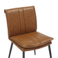 Lansdowne Leather Effect Tan Dining Chair