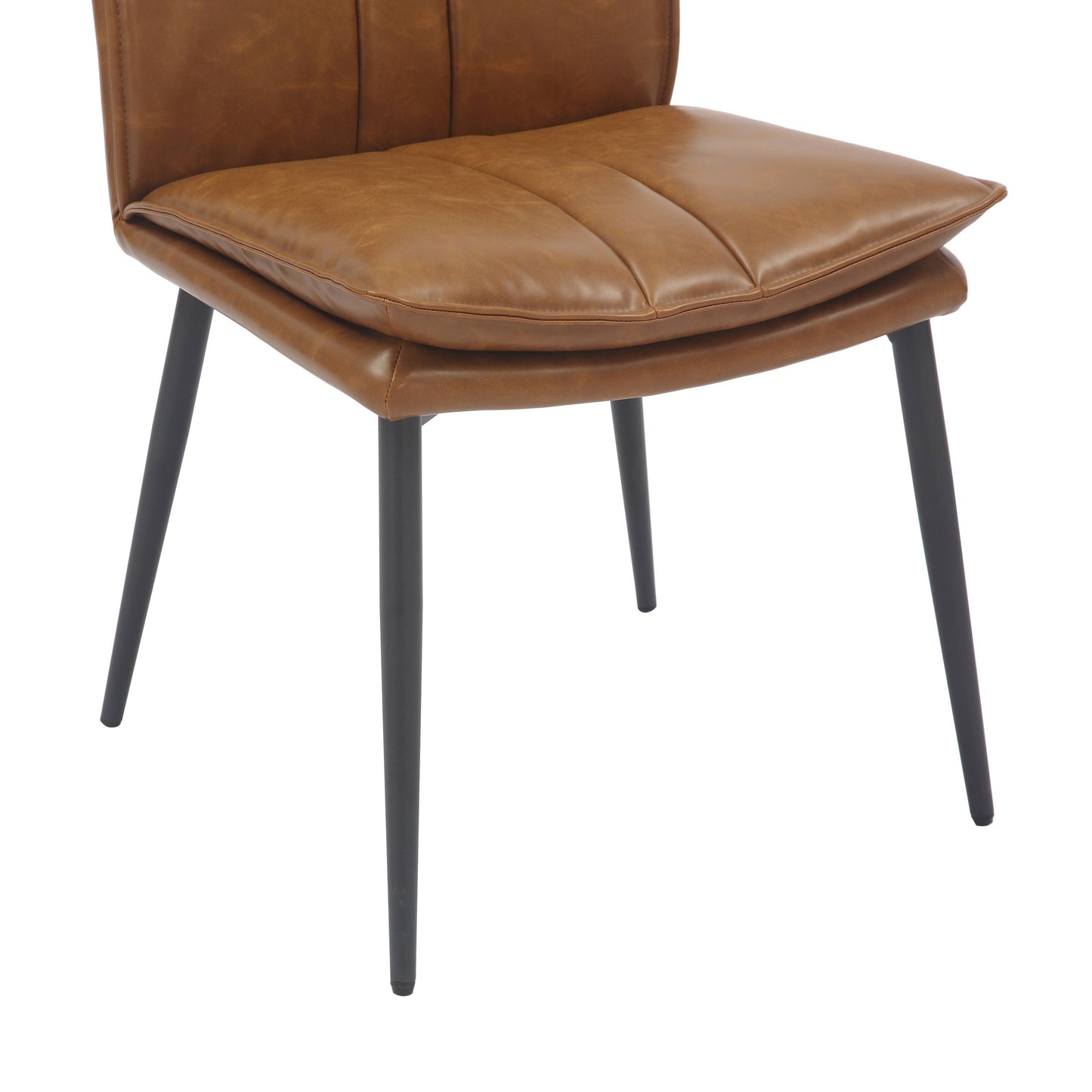 Lansdowne Leather Effect Tan Dining Chair