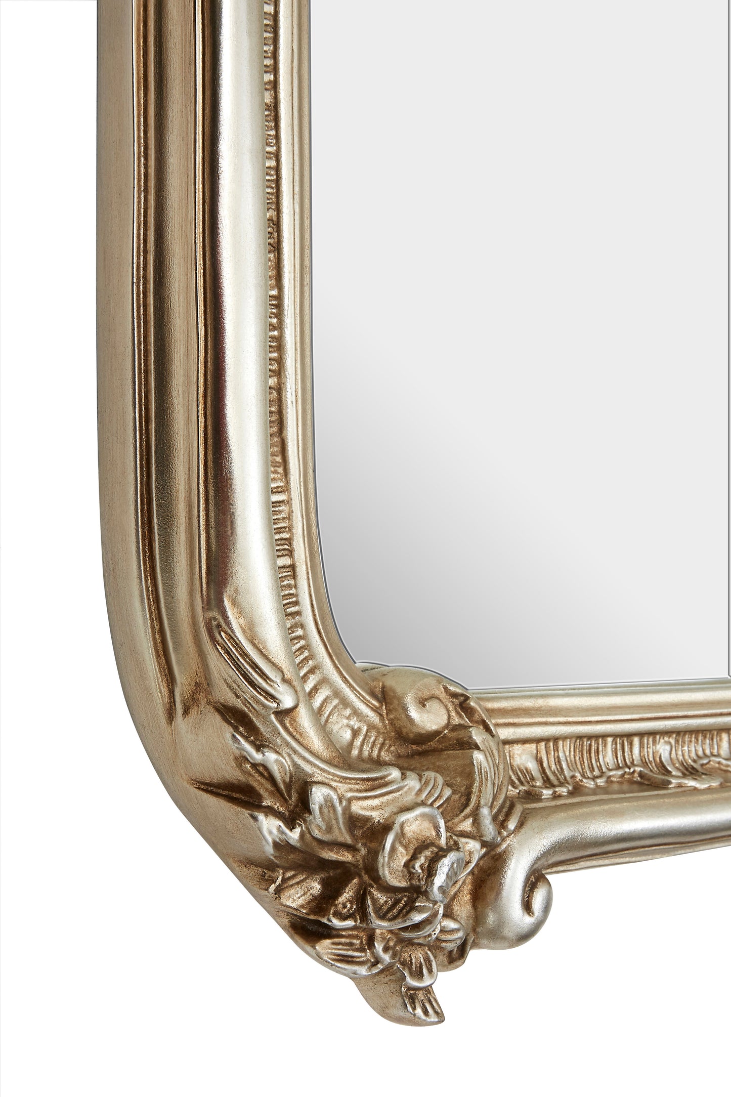 Adelere Ornate Champagne Wall Mirror