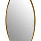 Cora Wall Mirror with Gold Finish Frame