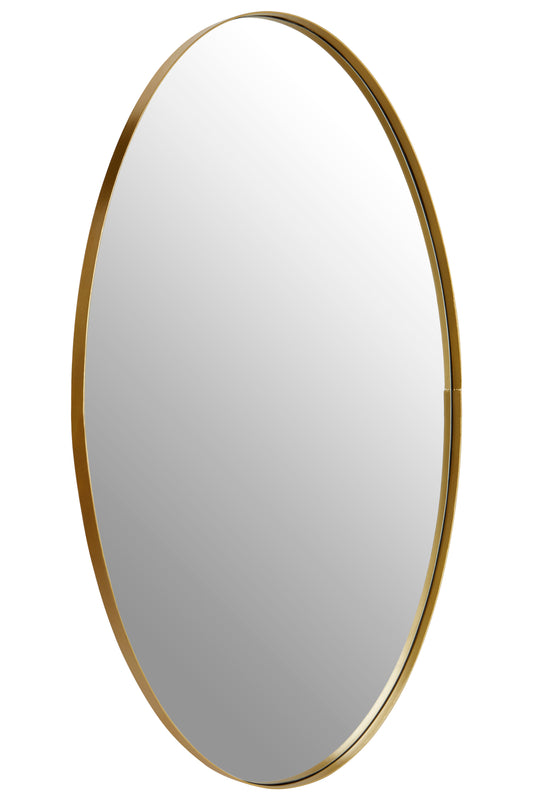 Cora Wall Mirror with Gold Finish Frame