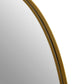 Cora Wall Mirror with Gold Finish Frame