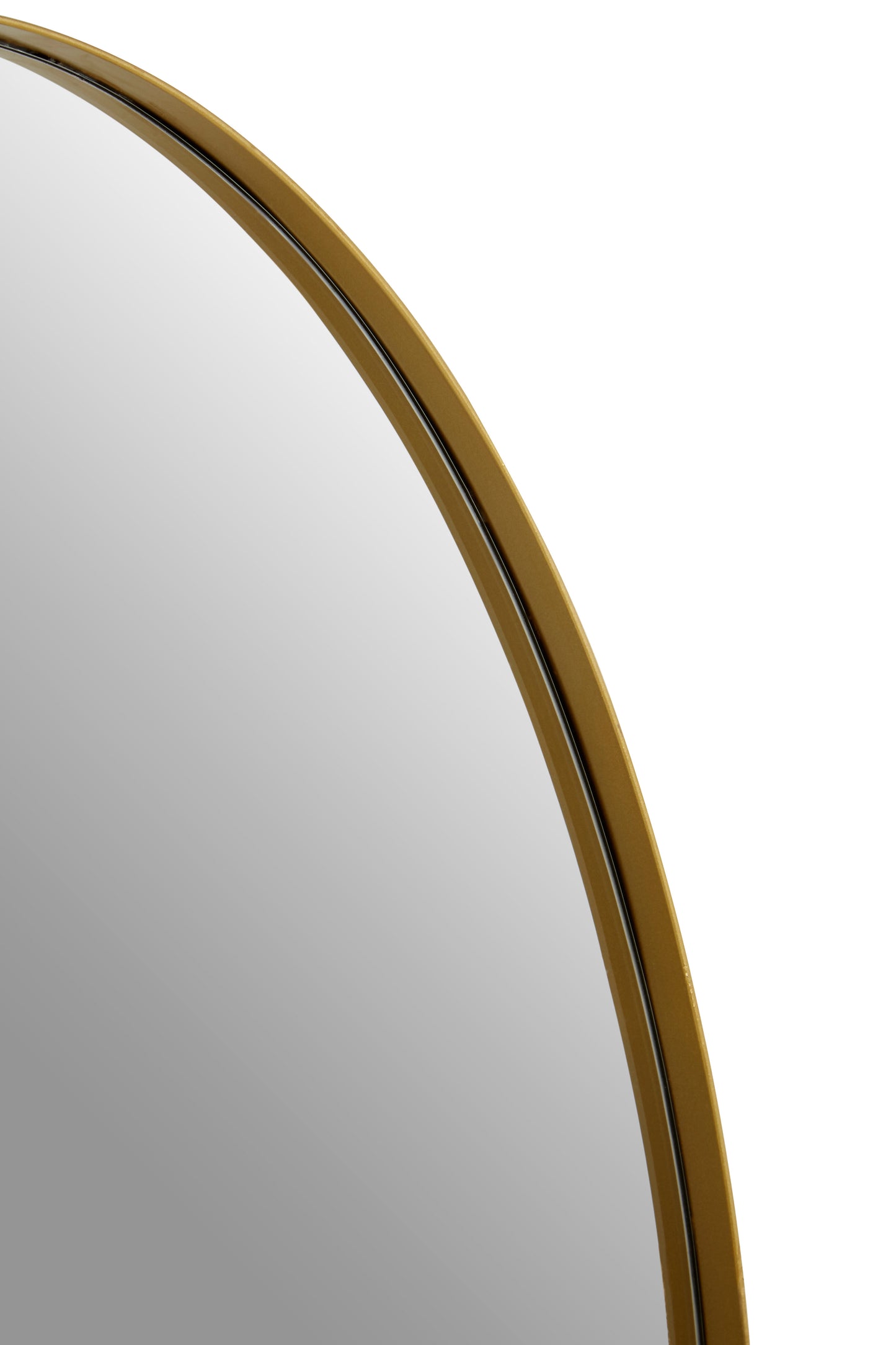 Cora Wall Mirror with Gold Finish Frame