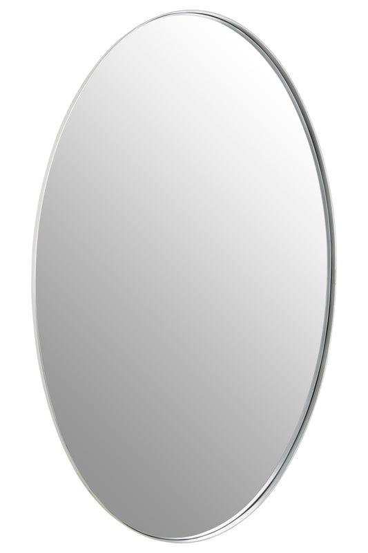 Cora Wall Mirror with Silver Finish Frame