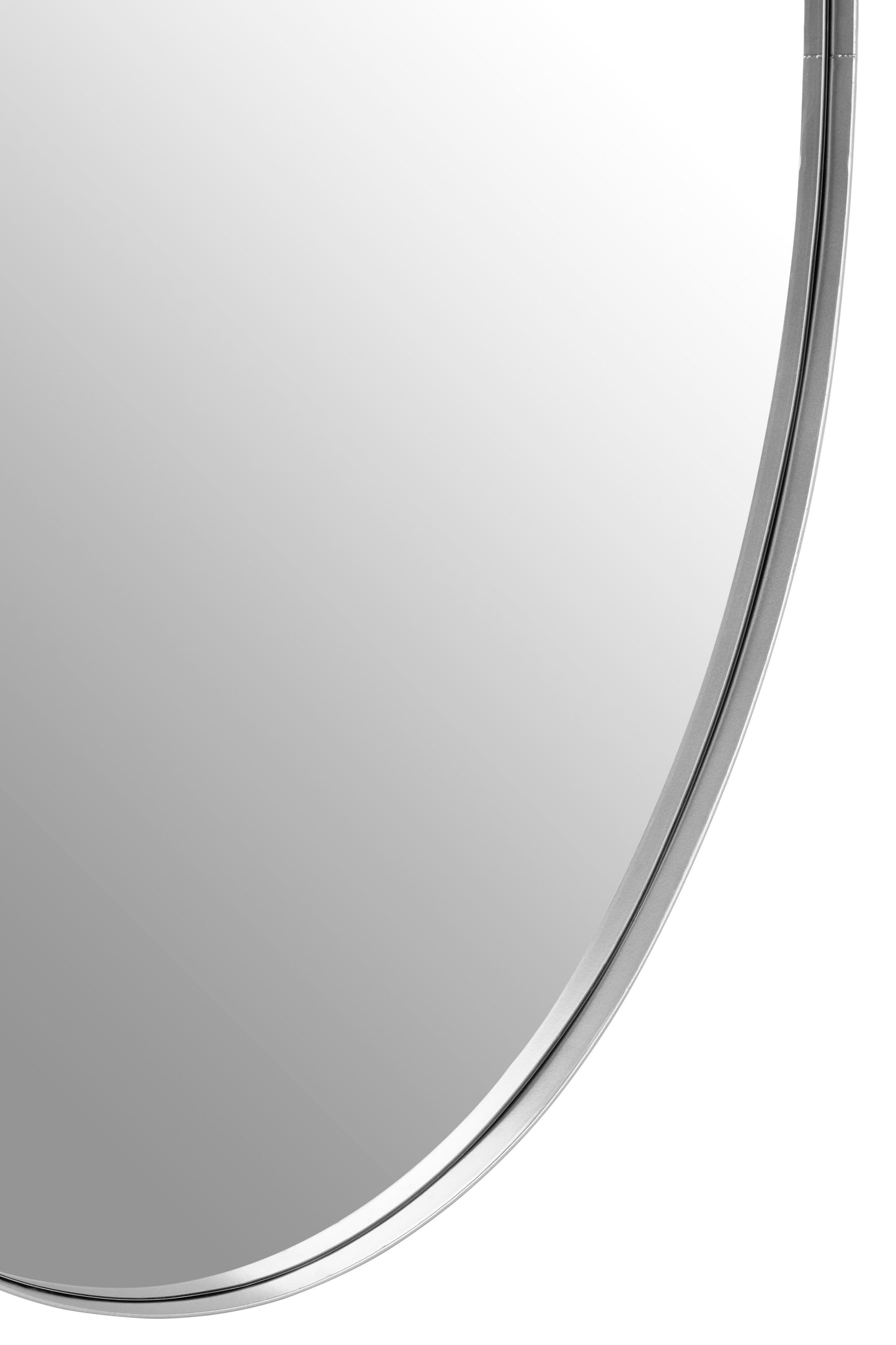 Cora Wall Mirror with Silver Finish Frame