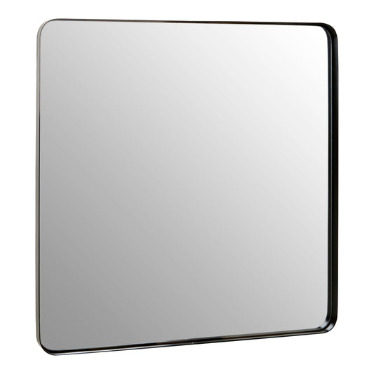 Candi Matt Black Squared Wall Mirror