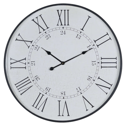 Large Embossed Station Clock