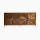 Mode Rustic Reclaimed Wood Four Door Sideboard