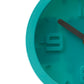 Elko Cyan Finish Embossed Wall Clock