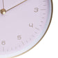 Elko Gold And Pink Finish Wall Clock