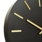 Vitus Black And Gold Wall Clock