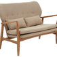 Stockholm 2 Seat Birch Wood Frame Sofa