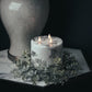 Luxe Collection Natural Glow 6x6 Marble Effect LED Candle