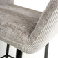 Sorento Chenille Corduroy Mink Bar Chair