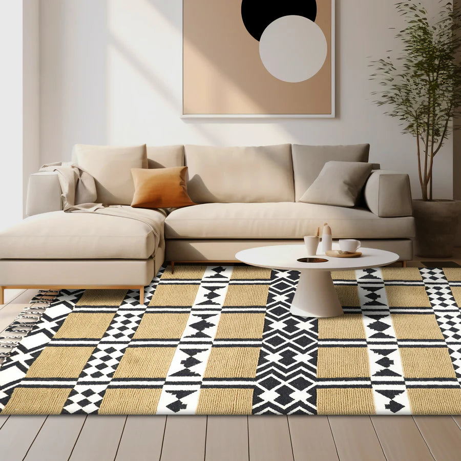 Veera Handwoven Woollen Pile Rug, 290x200cm