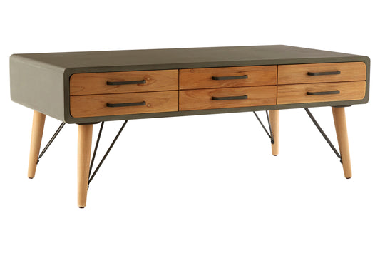 Trinity Coffee Table With Six Drawers