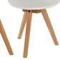 Nostra Set Of 3 Side Tables With Tapered Legs