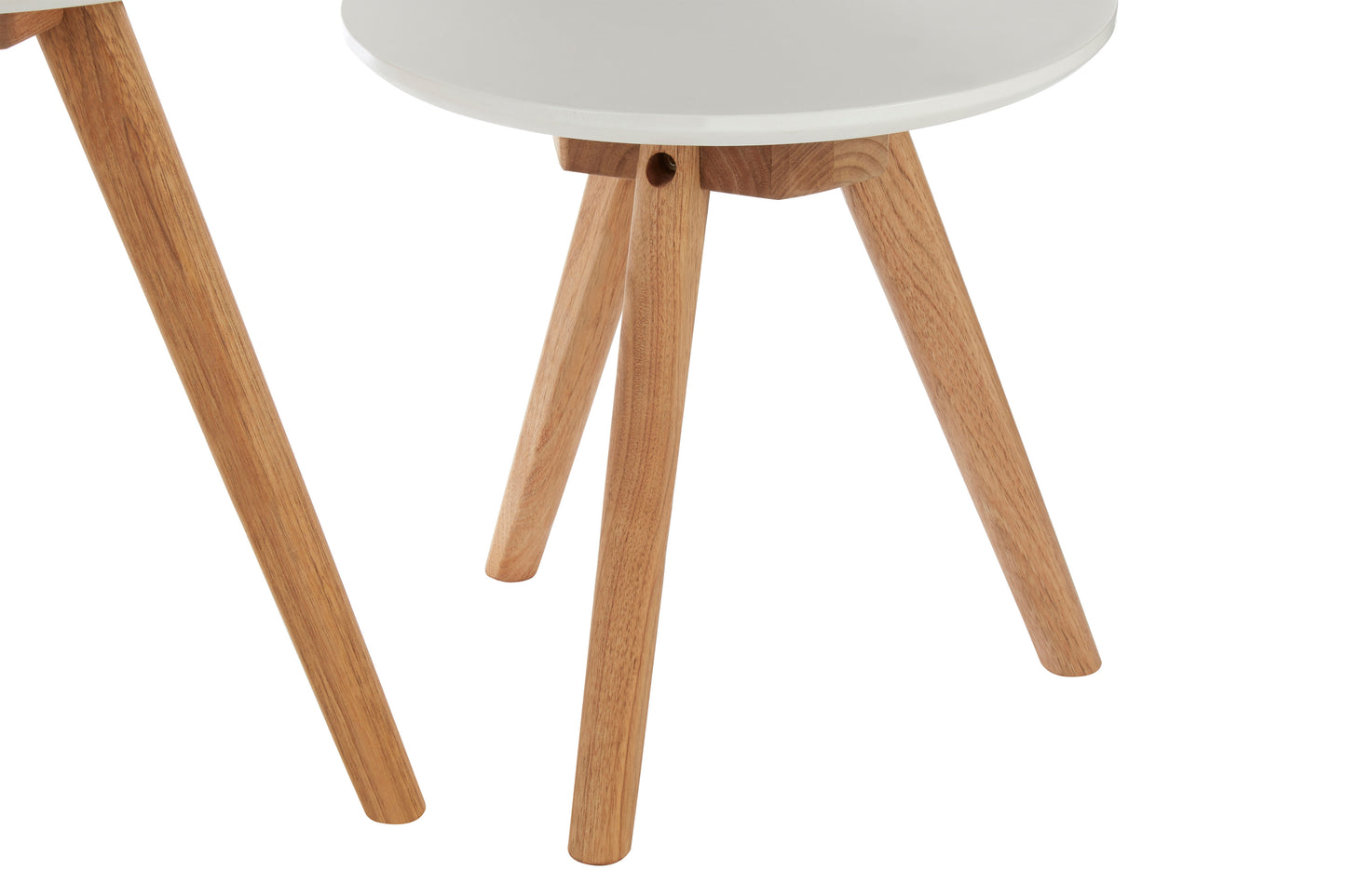 Nostra Set Of 3 Side Tables With Tapered Legs